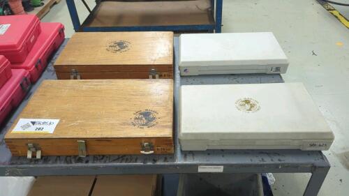 (4) Meyer Pin Gage Sets