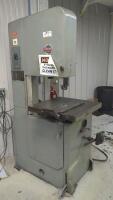 Roll-In Saw Model J20 Tool & Die Contour Vertical Bandsaw