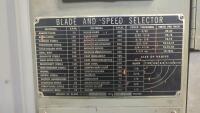 Roll-In Saw Model J20 Tool & Die Contour Vertical Bandsaw - 8
