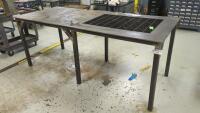 92" x 38-1/2" x 36" Welding Table
