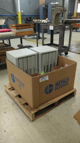 (2) Vermont Gage 4-Drawer Pin Gage Sets