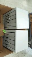 (2) Vermont Gage 4-Drawer Pin Gage Sets - 2