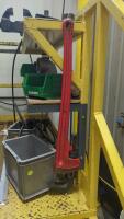 57" x 42" x 34" Steel Platform with 3-Step Staircase - 4