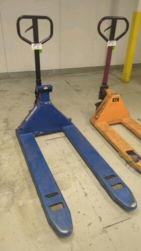 Global Industrial Model SSS Pallet Jack Scale Truck