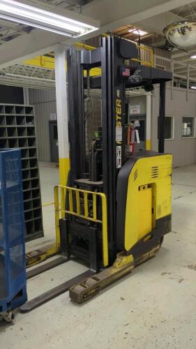 Hyster NZ0ZRS-14.5 4000 Lb. Capacity 36V Electric Stand-Up Reach Fork Lift
