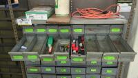 Steel Shelving Unit with Multi-Drawer Parts Cabinet with Contents of Tooling - 4