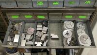 Steel Shelving Unit with Multi-Drawer Parts Cabinet with Contents of Tooling - 13