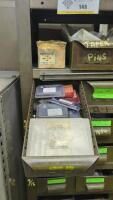 Steel Shelving Unit with (90) Parts Drawers and Contents of Chasers - 6