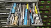 Steel Shelving Unit with (102) Parts Drawers with Contents of Tooling - 5