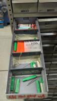 Steel Shelving Unit with (102) Parts Drawers with Contents of Tooling - 6