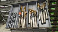 Steel Shelving Unit with (102) Parts Drawers with Contents of Tooling - 7
