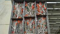 Steel Shelving Unit with (102) Parts Drawers with Contents of Tooling - 10