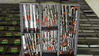 Steel Shelving Unit with (102) Parts Drawers with Contents of Tooling - 13