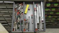 Steel Shelving Unit with (102) Parts Drawers with Contents of Tooling - 15