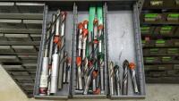 Steel Shelving Unit with (102) Parts Drawers with Contents of Tooling - 16