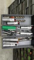 Steel Shelving Unit with (102) Parts Drawers with Contents of Tooling - 19