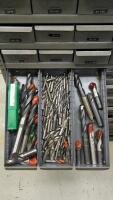 Steel Shelving Unit with (102) Parts Drawers with Contents of Tooling - 21