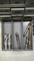 Steel Shelving Unit with (102) Parts Drawers with Contents of Tooling - 25