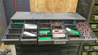 96-Drawer Parts Bin with Contents of Assorted Tooling - 6