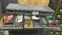 96-Drawer Parts Bin with Contents of Assorted Tooling - 7