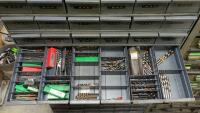 96-Drawer Parts Bin with Contents of Assorted Tooling - 11