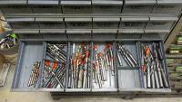 96-Drawer Parts Bin with Contents of Assorted Tooling - 12