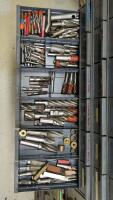 96-Drawer Parts Bin with Contents of Assorted Tooling - 15