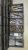 96-Drawer Parts Bin with Contents of Assorted Tooling - 21