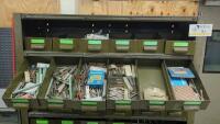 Steel Shelving Unit with 102-Parts Drawers with Contents of Assorted Taps - 6