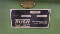 1986 Rush Machinery 250A Drill Grinder - 6