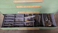 Stanley Vidmar 9-Drawer Parts Cabinet with Contents of Assorted Tooling - 10