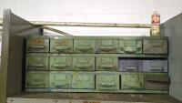 (3) Shelving Units with Contents of Spare Parts - 14