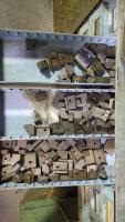(3) Shelving Units with Contents of Spare Parts - 24