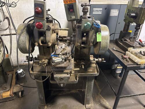 Barker Engineering Co Model AM Dual-End Horizontal Milling Machine
