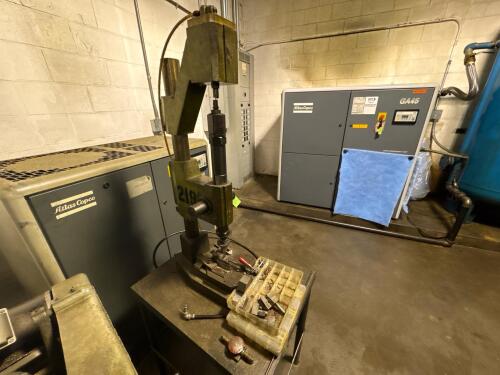 Bench Top Pneumatic Stamp Press