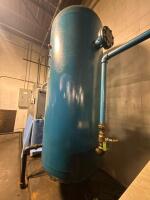 Steel Fabricating & Welding Co. Vertical Compressed Air Tank