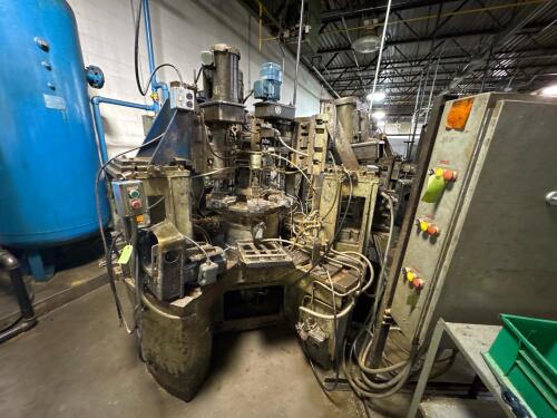 Kingsbury Rotary Transfer Machine Base with (5) Hause Holomatic Tapping & Drilling Units