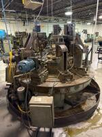 Kingsbury Rotary Transfer Machine Base with (9) Hause Holomatic Tapping & Drilling Units - 6