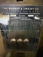 Warner & Swasey M-2540 6" 5-Spindle Automatic Chucking Machine - 9