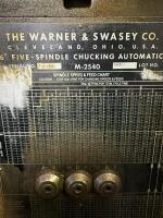 Warner & Swasey M-2540 6" 5-Spindle Automatic Chucking Machine - 10