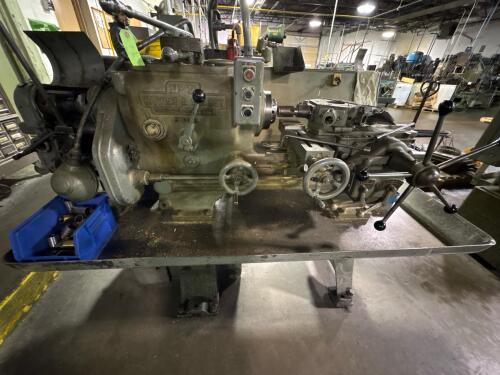 Warner & Swasey No. 2 M-1330 Geared-Head Ram-Type Turret Lathe