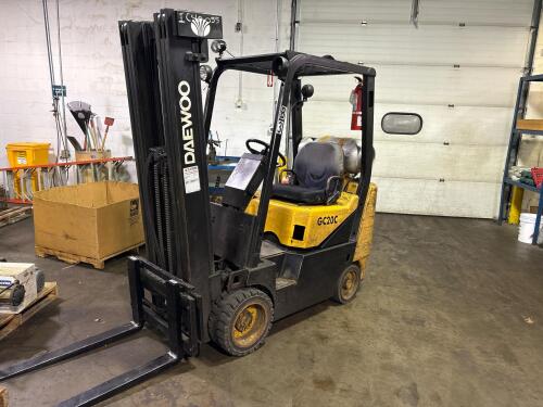 Daewoo GC20C 4000 Lb. Capacity LP Forklift