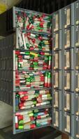 96-Drawer Parts Bin with Contents of Inspection Gages and Tooling - 8