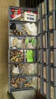 96-Drawer Parts Bin with Contents of Inspection Gages and Tooling - 13