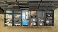 96-Drawer Parts Bin with Contents of Inspection Gages and Tooling - 16