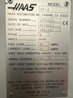 2012 Haas VF2 Vertical Machining Center (VMC)