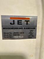 Jet Model JWBS-14CS Wood Working Bandsaw - 2