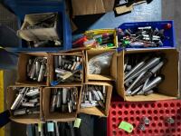 Lot of Assorted Plug Gages & Plug Gage Holders
