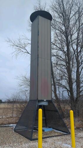 Propane After Burner and Exhaust Tower