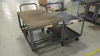 (2) Steel Carts